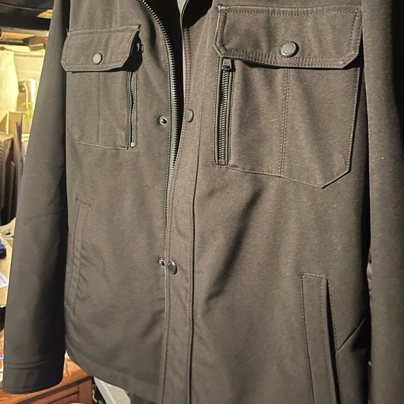 Michael Kors Lightweight Zip up Button Jacket - Picture 5 of 8